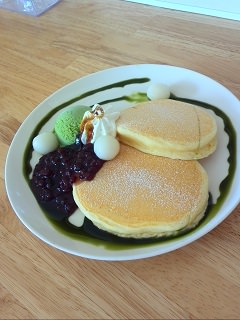 ひだまりカフェパンケーキ.JPG