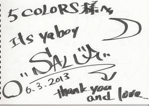 SALU | 5COLORS | HFM Web Site