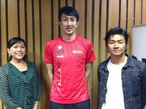 安永選手、生出演♪