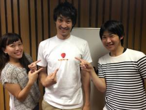 安井選手といえば・・・イチゴ＆靴！？