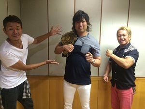 全日本プロレス宮原健斗選手<br>ダブプロレス魁選手