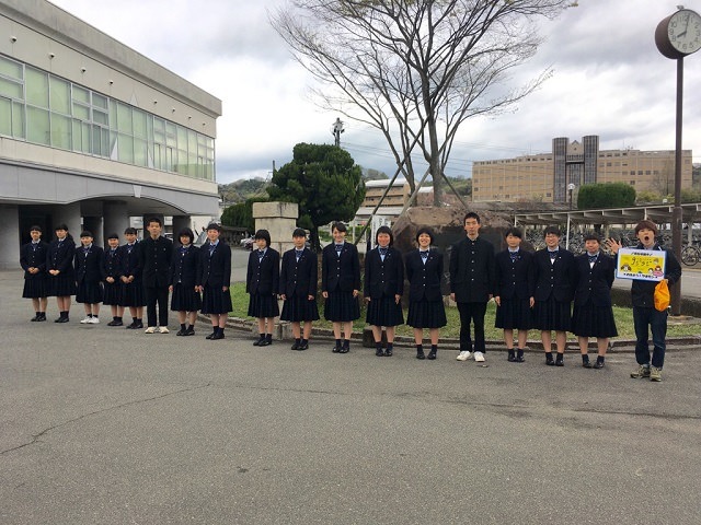 おはよう☀やまモン in 西条農業高等学校