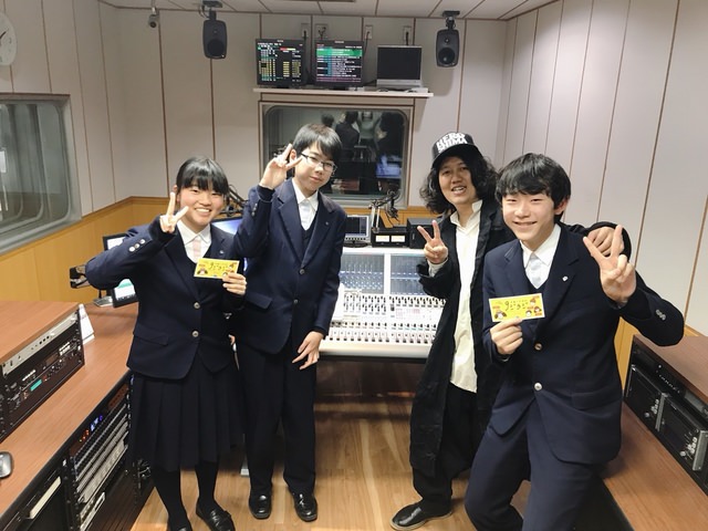 広島なぎさ中学校の平野くん、池田くん、山田さん インタビュー！