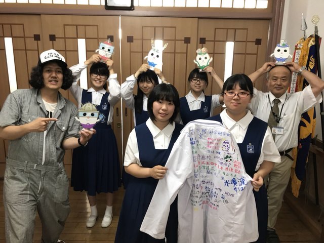 てくたまラジオ in 福山暁の星女子高等学校 ECO部！