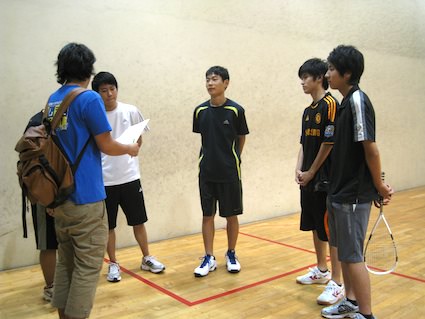 修道学園 修道高等学校 スカッシュ班