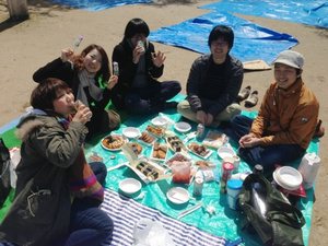 桜と雨とアヤノンと。