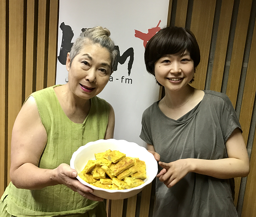 夏休みですね★お昼ご飯にぴったりな 『野菜のパンケーキ 』