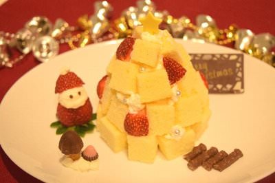 こどもと作る簡単クリスマスケーキ☆