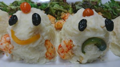 今日の炎でほっとレシピは、『海老のピラフ』