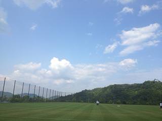 初夏の吉田サッカー公園