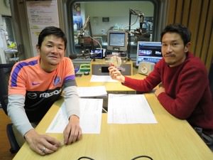 １月２８日は、元サンフレッチェ広島　中島浩司さんをお迎えしました！！