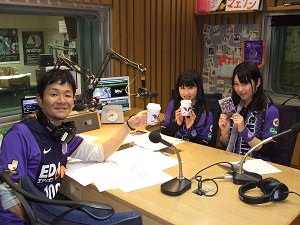 ３月２５日は、SPL∞ASHから山本杏奈さんと矢野未来さんをお迎えしました！！