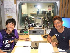 ５月６日は、サンフレッチェ広島 原裕太郎選手をゲストにお迎えしました！！