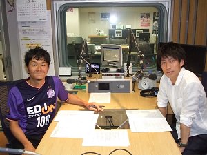 ６月３日はサンフレッチェ広島 茶島雄介選手をお迎えしました！！