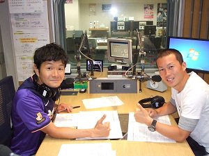 ６月１０日はサンフレッチェ広島 清水航平選手をお迎えしました！！