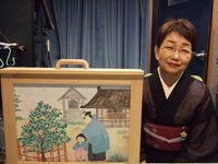 9月27日〈紙芝居の制作上演を行う「広島ばあばの紙芝居本舗」〉大須賀實千子（おおすが　みちこ）さん